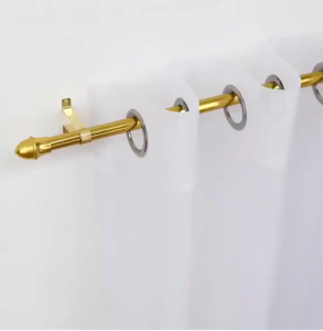 Buy 3 Take 3=6PCS Curtain Rod Hook And Bracket Curtain Rod With Bracket Set Telescopic Curtain Rods Adjustable