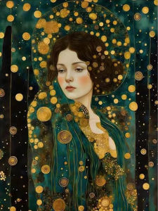 1000Pieces Jigsaw Puzzle Elegant Vintage Lady Portrait Mythology Art For Adults Stress Relief Relaxing Hobby Brain Teaser Gift