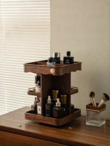 NORDIC MORE | Rotating Storage Box Wooden High-end