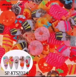 ชุดอะไหล่ติดเล็บ เรซิน ขนมติดเล็บ หัวกะโหลก คริสต์มาส ฯลฯ 30 ชิ้น/ชุด งานดี มีคุณภาพ พร้อมส่ง