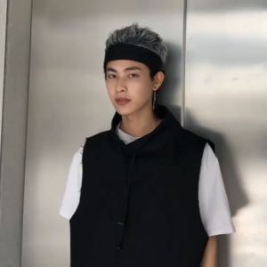 Men Hair Wig Cap Wig Hat Landlord Wig Cap Hip Hop Style Cosplay Headband Caps Funny Cap Topi Rambut Palsu Lelaki 男士假髮帽