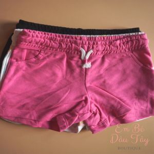 Quần short da cá bé gái 15-55kg (4-16 tuổi) CJ VNXK cho bé gái mẫu giáo cấp 1 2 3 teen | Quần short thun da cá cho bé gái