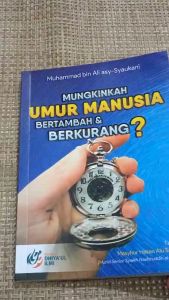 Mungkinkah Umur Manusia Bertambah & Berkurang - PDI