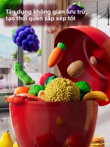 XIDIQI | Cuttable Simulation Vegetables Cutting Toy for Kids