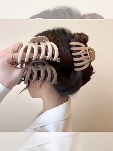 A010 Jepit Rambut Cakar Jumbo Doff Model Korea Jepit Ponytail Hair Claw Clips