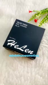 Phấn Nước Helen Trang Điểm Kiềm Dầu Velvet Finish CC Cushion HeLen SPF50/PA+++ 15g
