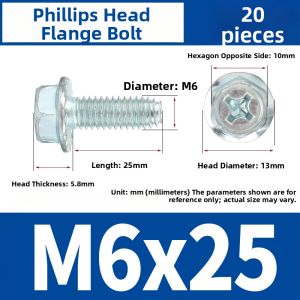 BAODEFENG | Antislip Locking Toothed Flange Self-Tapping Screw