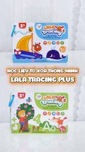 Đồ chơi tô xóa Lala Tracing hỗ trợ bé học tập - Học liệu tập viết tô xóa thông minh