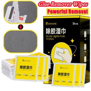 36pcs/box Powerful Cleaning Wipes Glue Remover Household Double Sided Removal Adhesive Sticker Car Cleaner