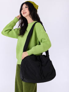 Casual Outdoor Travel Bag Womens Lightweight Tote Crossbody Bag Fashionable Korean Style Multi-purpose Leisure Simple Design