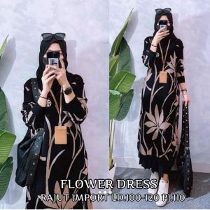 Tunik rajut premium motif cassava