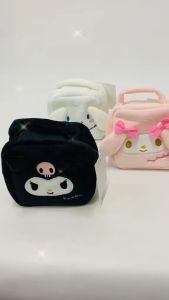 iSchoolDy Kids Cartoon My Melody Kuromi Cinnamoroll Mini Casual Accessories Bag Cartoon Plush Bag