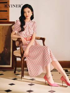 Đầm Hè Tơ Tằm Đẹp Eo Cao