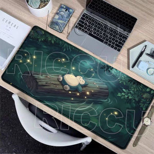 Potdemiel | Mở Rộng P-Pokemon Snorlax Cao Su Chống Trơn Trượt Miếng Lót Chuột Bàn Phím Chơi Game Để Bàn Thảm Văn Phòng PC Phụ Kiện Dày 2/3/4/5mm