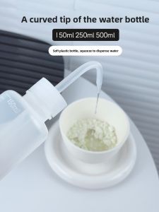 Plastic Bottle Skincare Tool Colorant Dispenser Skin Management Beauty Salon Sharpened Tip Squeezer Rinse Bottle