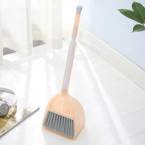 Easy To Broom And Dustpan Set For Efficient Cleaning Durable Small Broom And Dustpan，Childrens preschool tutoring toy broom