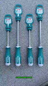 Total ไขควงปากแฉก ด้ามทะลุ ตอกได้ ขนาด 6 นิ้ว รุ่น THTGTSPH2150 / THGSPH21506 / THGSPH32006 / TGTPH3200 ( Phillips Screwdriver ) ไขควงแกนทะลุ ไขควงตอกได้