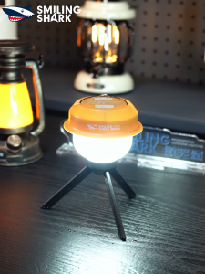 Nụ Cười Cá Mập LED cắm trại Ánh Sáng cắm trại sạc được Đèn 8 Màu RGB ánh sáng môi trường Với Hỗ Trợ 5 Chế Độ Loại C cắm trại ngoài trời không thấm nước đèn tiệc Ly8244