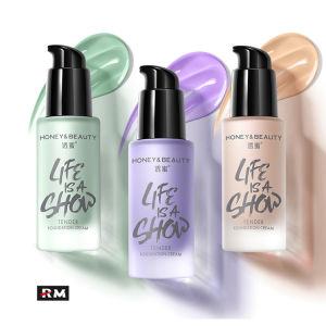 【Genuine Honey&Beauty】Moisturizing Isolation Cream Makeup Primer Suyan Cream BB Cream Invisible Pores Concealer Acne Marks Brighten Even Skin Tone Waterproof Oil Control Sunscreen