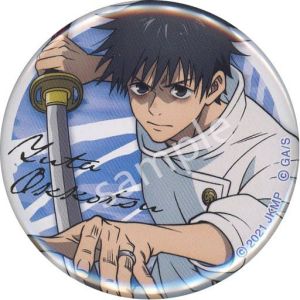 Bandai | Anime Jujutsu Kaisen Yuta Okkotsu Huy Hiệu Thổ Cẩm Pin Thiếc Mặt Dây Chuyền Sưu Tập Cosplay Phụ Kiện Dành Cho Người Hâm Mộ