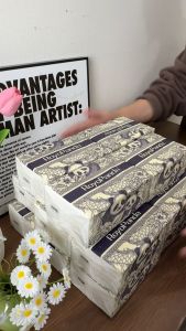 【8 Packs】Royo Panda Tisu Soft Deluxe Tissue Cheerful Tissue Facial Tissue Bamboo Tissue Cute Tissue 4Ply