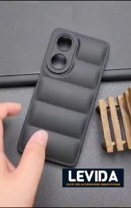 Oppo A98 5G Case Pillow / Case Bantal Macaron Black Case Oppo A98 5G