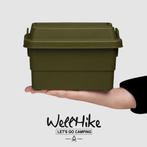 Mini Outdoor Storage Box Picnic Seasoning Bottle Can Tool Camping Tabletop Box WELLHIKE Plastic Portable Camping Gear