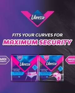 Libresse Maximum Security Maxi Panties M/L-XL (6s)