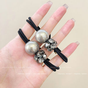 Premium Pearl Decorated Scrunchie