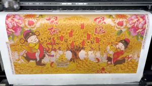 Tranh gắn đá đính kín toàn bộ Phật Thích Ca