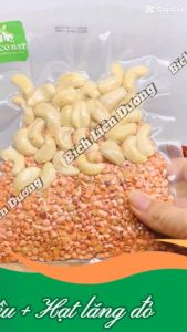 100G_HẠT NẤU SỮA GỒM HẠT ĐIỀU + ĐẬU LĂNG ĐỎ