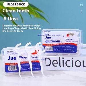 แท่งไหมขัดฟันทำความสะอาดอย่างล้ำลึกสำหรับการดูแลช่องปากและสุขอนามัย