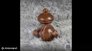 ชุดราง 2 ชั้น ชุดรางขนาด 26 มม. หัวกลมจุก สีดํา อุปกรณ์ครบชุด แถมฟรี พุกสกรูพร้อมติดตั้ง