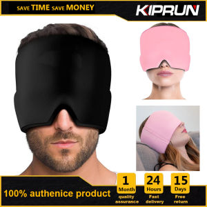 เจลปวด KIPRUN รูปลักษณ์ หัวเย็นบรรเทาไมเกรน หมวกหัว นวด Antistress หัวนวดผ่อนคลาย นวดตาหน้ากากน้ำแข็ง หมวกนวดเครื่องมือ ผู้ชาย ผู้เข้าชมชาย