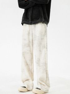 HetingHOME | Hetinghome Casual Loose Straight Leg Pants American Style Couples Loose Fit Comfortable Autumn Trendy Brand Youth Fashion