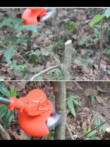 เครื่องตัดหญ้าไฟฟ้าไร้สาย แบตลิเธียม 2 ก้อน 898000Mh เครื่องตัดหญ้าแบตเตอรี่ เบาพับเก็บได้ ง่ายต่อการใช้ ตัดหญ้าไร้สาย พกพา เครื่องตัดหญ้าขนาดเล็ก กำจัดวัชพืชกิ่งก้านมีประสิทธิภาพ เปลื่ยนสะอาดอีก Lawn Mower