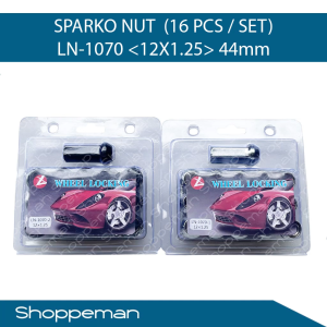 UNIVERSAL SPARKO NUT 44MM 12x1.25 LN-1070 (16PCS/SET)
