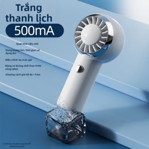Quạt Cầm Tay Không Cánh USB Mini Siêu Bền Cho Cắm Trại Ngoài Trời Làm Mát Dùng Cho Văn Phòng Học Sinh Có Thể Sạc Bằng USB