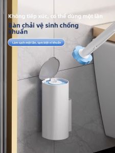 XUANG | Đầu Chổi Vệ Sinh Toilet Không Góc Dead Đơn cho Nhà Ở