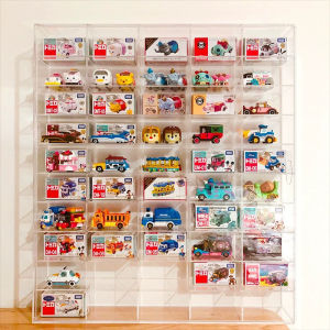 Acrylic Toy Car Model Display Stand Storage Rack Multi Purpose MINIGT Showcase Small Car Display Cabinet Organizer