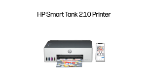 HP Smart Ink Tank 210 | A4 Color Printer | Print only | USB | Wireless | Mobile Scan | Manual Duplex | Digital multifunction printer | Continuous Ink Supply System (CISS) | 2 Years Warranty 100% Free Delivery - Lazada