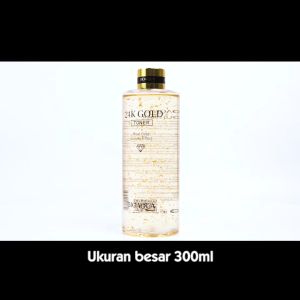 BIOAQUA 24K Gold Gentle Makeup Remover Sodium Hyaluronic Cleansing Water 300ml