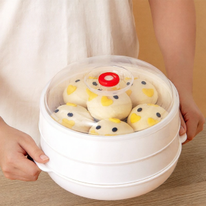 TANGJIXIONG | Hộp Hấp Lên Bằng Lò Vi Sóng Có Nắp