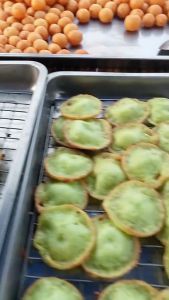 ขนมฝักบัว-แป้งขนมฝักบัวแสงทอง แป้งขนมฝักบัว สำเร็จรูป สำเร็จรูป ขนาด 1100กรัม ทำง่าน สะดวก อร่อย