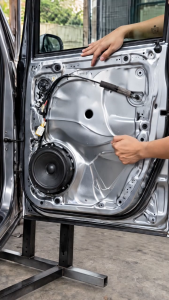 AG 3-in-1 Car Soundproof Mat Sound Deadening Pad Heat Insulation Noise Reduction Sheet 68x44x1cm