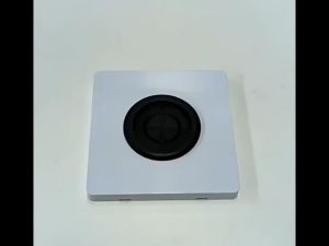 2Pcs 86Type Wall Blank Panel with Outlet Hole Decorative Cover,Cable Socket with Rubber Pad
