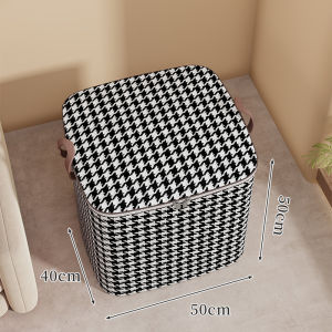 QINQI | Dustproof Zippered Large Capacity Toy Storage Bucket