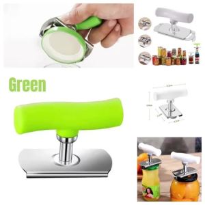 Adjustable Multi-function Bottle Cap Opener Stainless Steel Lids Off Jar Opener Labor-saving Screw Can Opener for Kitchen Gadget