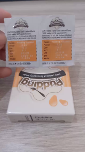 SOFTLENS PUDDING COCONUT 14.20 MM ( NORMAL S/D -10.00 )