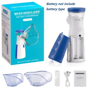 Medical Nebulizer Machine Asthma Inhaler Mini USB Handheld Automizer Children Adult Kid Steam Inhale Home Nebulizer Health Care